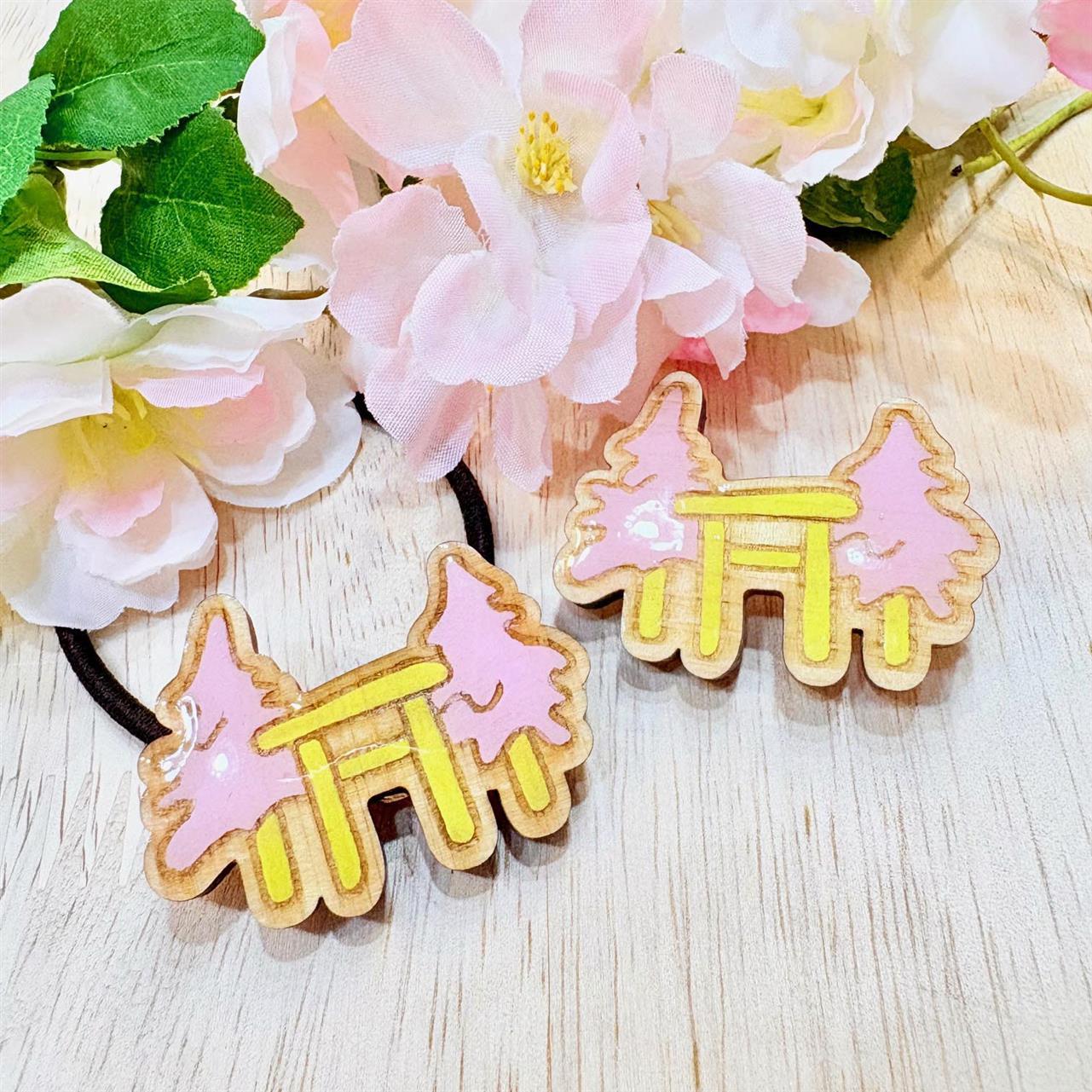 伊勢ひのきウッドアクセサリー桜Ver.