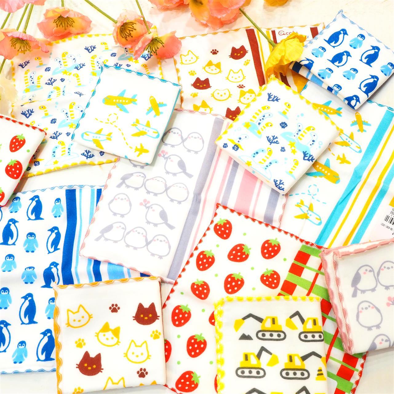 ポケットサイズのこどもハンカチ「acchi cocchi」